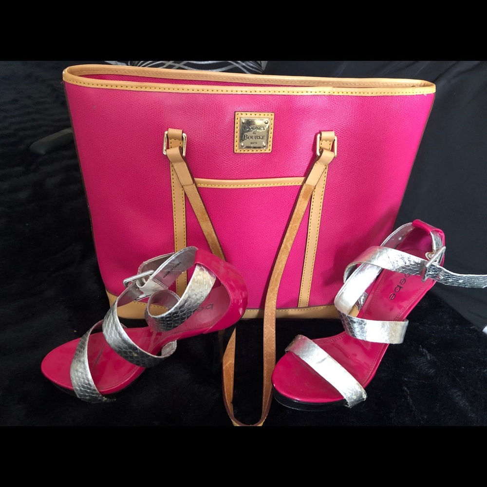 Dooney and Burke bag and shoes size 8